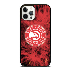 ATLANTA HAWKS BASKETBALL NBA FIRE iPhone 12 Pro Case Cover ATLANTA HAWKS BASKETBALL NBA FIRE iPhone 12 Pro Case Cover
