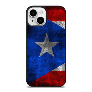 PUERTO RICO RUSTY FLAG iPhone 13 Mini Case Cover