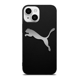 PUMA LOGO CARBON iPhone 13 Mini Case Cover PUMA LOGO CARBON iPhone 13 Mini Case Cover