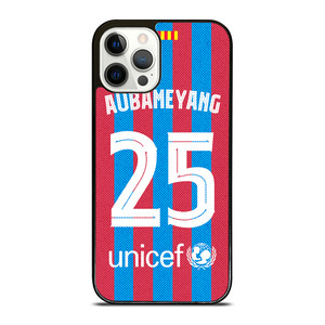AUBAMEYANG 25 FC BARCELONA 2022 iPhone 12 Pro Case Cover