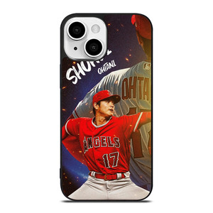 SHOHEI OHTANI LOS ANGELES ANGELS BASEBALL iPhone 13 Mini Case Cover SHOHEI OHTANI LOS ANGELES ANGELS BASEBALL iPhone 13 Mini Case Cover