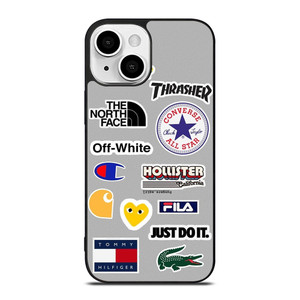SKATEBOARD BRAND STICKER COLLAGE iPhone 13 Mini Case Cover SKATEBOARD BRAND STICKER COLLAGE iPhone 13 Mini Case Cover