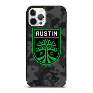 AUSTIN FC MLS BLACK CAMO iPhone 12 Pro Case Cover
