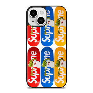 SUPREME SKATEBOARDS KERMIT FROG iPhone 13 Mini Case Cover SUPREME SKATEBOARDS KERMIT FROG iPhone 13 Mini Case Cover