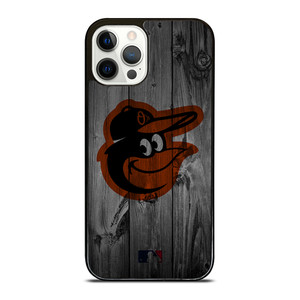BALTIMORE ORIOLES BASEBALL MLB WOOD LOGO iPhone 12 Pro Case Cover