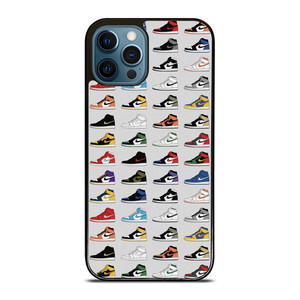 AIR JORDAN SHOES COLLAGE iPhone 12 Pro Max Case Cover