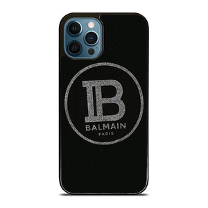 BALMAIN PARIS LOGO iPhone 12 Pro Max Case Cover