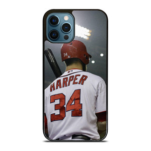 BRYCE HARPER PHILADELPHIE PHILLIES iPhone 12 Pro Max Case Cover