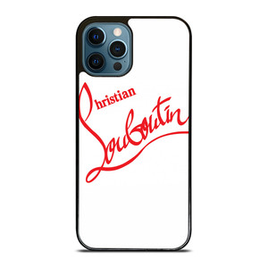 CHRISTIAN LOUBOUTIN WHITE iPhone 12 Pro Max Case Cover