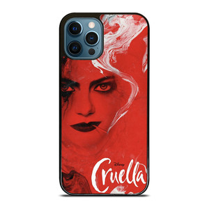 DISNEY CRUELLA DE VIL RED iPhone 12 Pro Max Case Cover