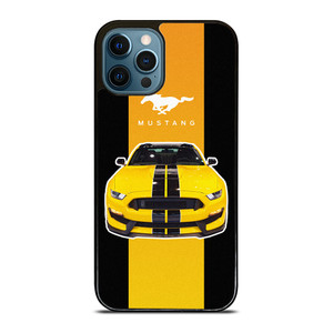 FORD MUSTANG YELLOW iPhone 12 Pro Max Case Cover