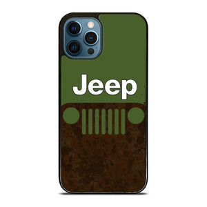 JEEP GREEN RUSTY LOGO iPhone 12 Pro Max Case Cover JEEP GREEN RUSTY LOGO iPhone 12 Pro Max Case Cover