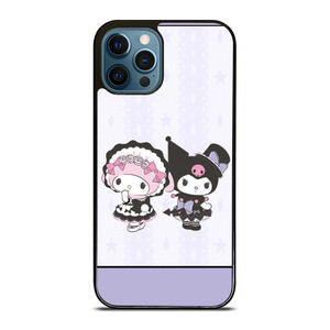 KUROMI AND MELODY ANIME iPhone 12 Pro Max Case Cover KUROMI AND MELODY ANIME iPhone 12 Pro Max Case Cover