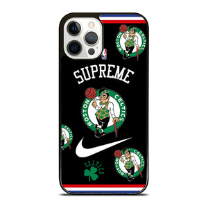 BOSTON CELTICS NBA X SUPREME NIKE iPhone 12 Pro Case Cover BOSTON CELTICS NBA X SUPREME NIKE iPhone 12 Pro Case Cover
