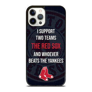 BOSTON RED SOX MLB BASEBALL BANTER FANS 2 iPhone 12 Pro Case Cover