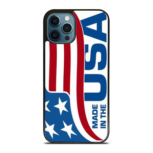 MADE IN USA LOGO iPhone 12 Pro Max Case Cover