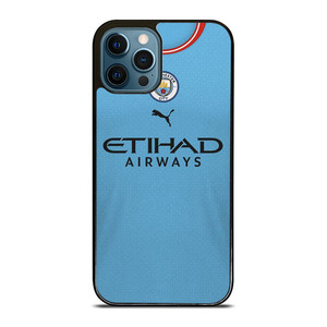 MANCHESTER CITY 2022-23 JERSEY iPhone 12 Pro Max Case Cover MANCHESTER CITY 2022-23 JERSEY iPhone 12 Pro Max Case Cover