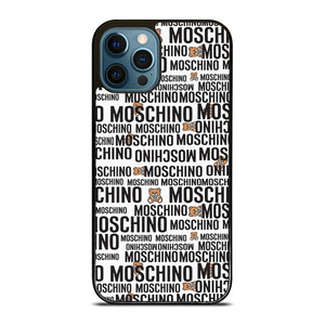 MOSCHINO ABSTRACT LOGO iPhone 12 Pro Max Case Cover MOSCHINO ABSTRACT LOGO iPhone 12 Pro Max Case Cover