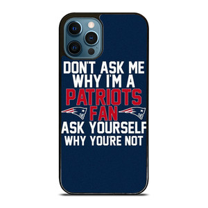NEW ENGLAND PATRIOTS FANS iPhone 12 Pro Max Case Cover