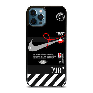 NIKE AIR JORDAN OFF WHITE STRIPES iPhone 12 Pro Max Case Cover NIKE AIR JORDAN OFF WHITE STRIPES iPhone 12 Pro Max Case Cover