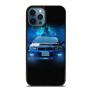 NISSAN GTR GODZILLA BLUE iPhone 12 Pro Max Case Cover