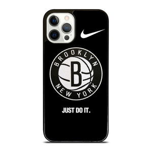BROOKLYN NETS NBA BASKETBALL LOGO 3 iPhone 12 Pro Case Cover