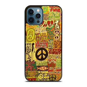 PEACE TAPESTRY PATTERN iPhone 12 Pro Max Case Cover