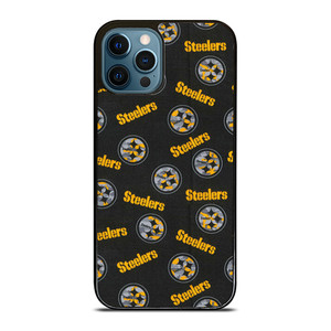 PITTSBURGH STEELERS FOOTBALL PATTERN iPhone 12 Pro Max Case Cover PITTSBURGH STEELERS FOOTBALL PATTERN iPhone 12 Pro Max Case Cover
