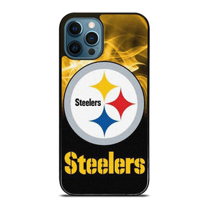 PITTSBURGH STEELERS NFL FIRE iPhone 12 Pro Max Case Cover PITTSBURGH STEELERS NFL FIRE iPhone 12 Pro Max Case Cover