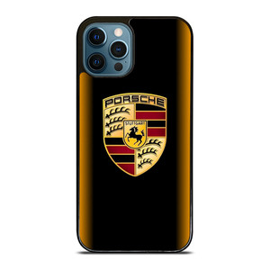 PORSCHE CAR GOLD iPhone 12 Pro Max Case Cover
