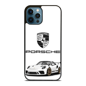 PORSCHE GT3 RS WHITE iPhone 12 Pro Max Case Cover PORSCHE GT3 RS WHITE iPhone 12 Pro Max Case Cover