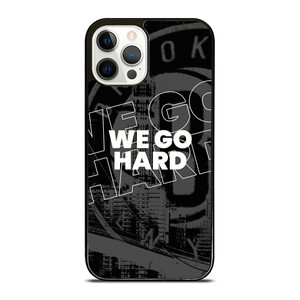 BROOKLYN NETS WE GO HARD iPhone 12 Pro Case Cover