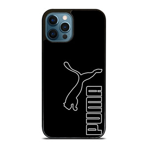 PUMA LOGO BLACK iPhone 12 Pro Max Case Cover PUMA LOGO BLACK iPhone 12 Pro Max Case Cover