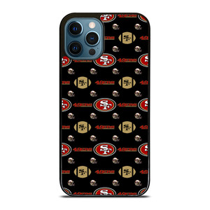 SAN FRANCISCO 49ERS FOOTBALL PATTERN iPhone 12 Pro Max Case Cover