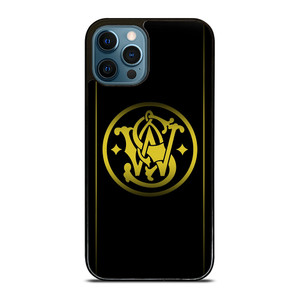 SMITH AND WESSON GOLD iPhone 12 Pro Max Case Cover SMITH AND WESSON GOLD iPhone 12 Pro Max Case Cover