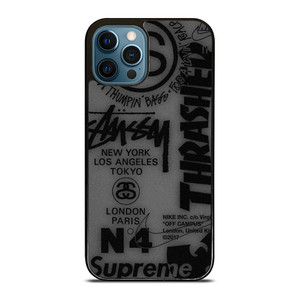 SUPREME STUSSY HYPEBEAST iPhone 12 Pro Max Case Cover