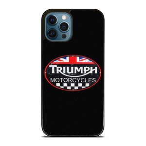 TRIUMPH MOTORCYCLES BADGE iPhone 12 Pro Max Case Cover