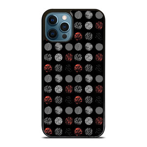 TWENTY ONE PILOTS BLURRYFACE PATTERN iPhone 12 Pro Max Case Cover