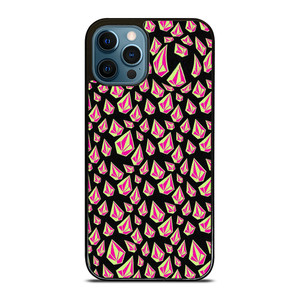 VOLCOM LOGO PATTERN iPhone 12 Pro Max Case Cover