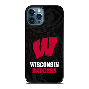 WISCONSIN BADGERS UNIVERSITY FOOTBALL iPhone 12 Pro Max Case Cover