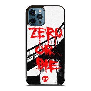 ZERO SKATEBOARDS SLOGAN iPhone 12 Pro Max Case Cover