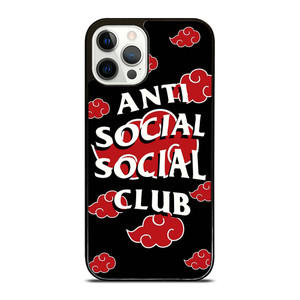 AKATSUKI ANTI SOCIAL SOCIAL CLUB iPhone 12 Pro Case Cover AKATSUKI ANTI SOCIAL SOCIAL CLUB iPhone 12 Pro Case Cover