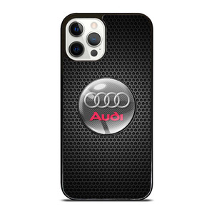 AUDI CAR METAL LOGO iPhone 12 Pro Case Cover