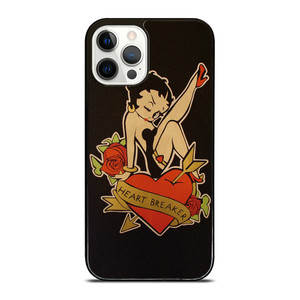 BETTY BOOP HEART BREAKER iPhone 12 Pro Case Cover