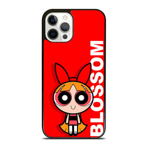 BLOSSOM THE POWERPUFF GIRLS CARTOON iPhone 12 Pro Case Cover