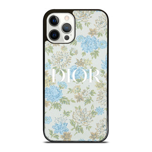 CHRISTIAN DIOR LOGO FLORAL iPhone 12 Pro Case Cover