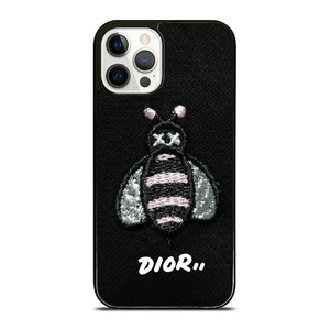 DIOR X KAWS BEE BLACK iPhone 12 Pro Case Cover