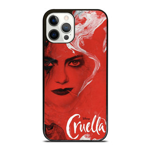 DISNEY CRUELLA DE VIL RED iPhone 12 Pro Case Cover