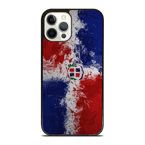 DOMINICAN REPUBLIC FLAG ART iPhone 12 Pro Case Cover DOMINICAN REPUBLIC FLAG ART iPhone 12 Pro Case Cover