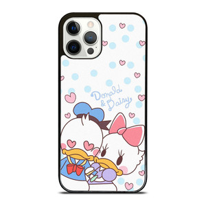 DONALD LOVE DAISY DUCK CUTE iPhone 12 Pro Case Cover DONALD LOVE DAISY DUCK CUTE iPhone 12 Pro Case Cover